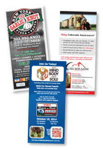 scorecards unlimited custom scorecards rack cards