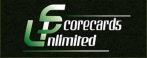 scorecards unlimited custom scorecards, yardage cards
